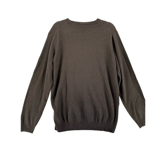 Rodd & Gunn Wool Cashmere Blend Sweater Brown Quiet Luxury Crewneck XL Soft - Picture 3 of 5